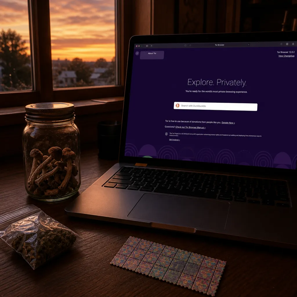 Dark markets interface preview