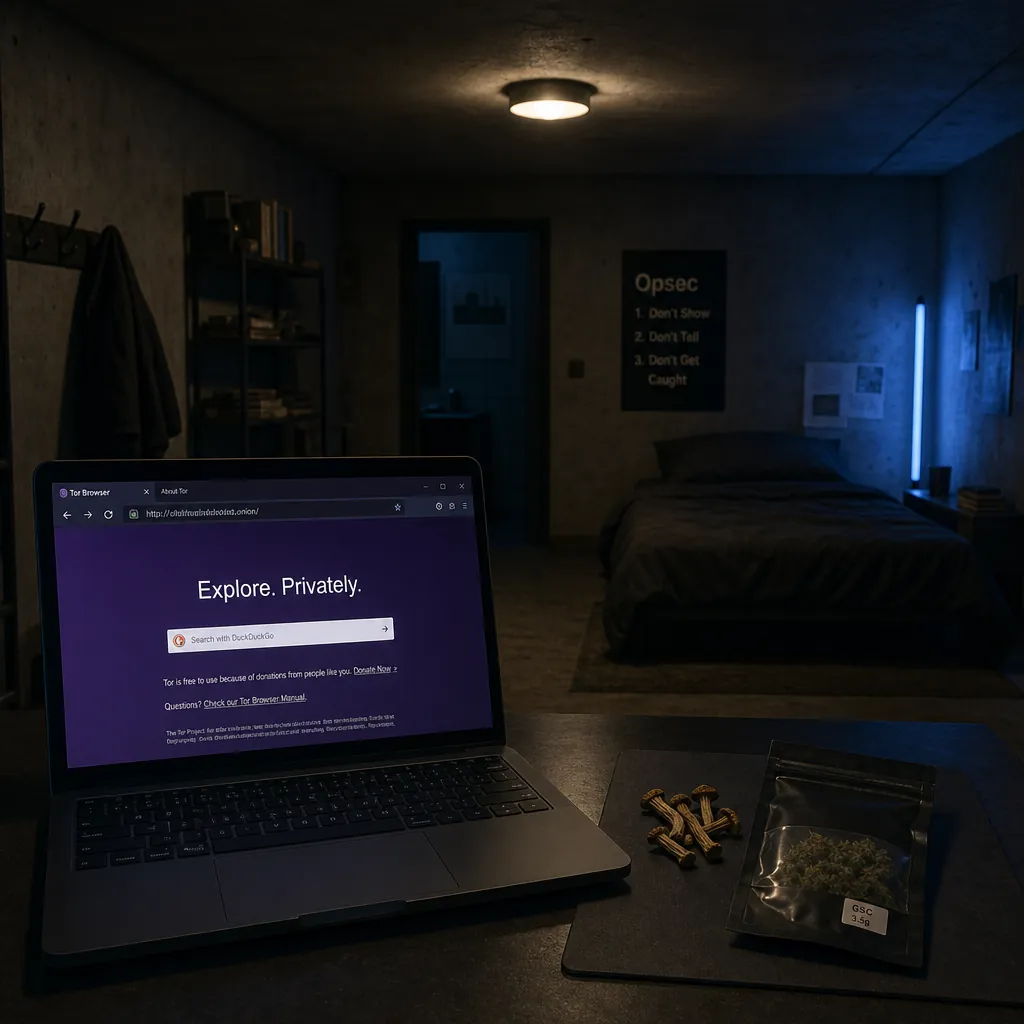 Dark web marketplaces interface preview