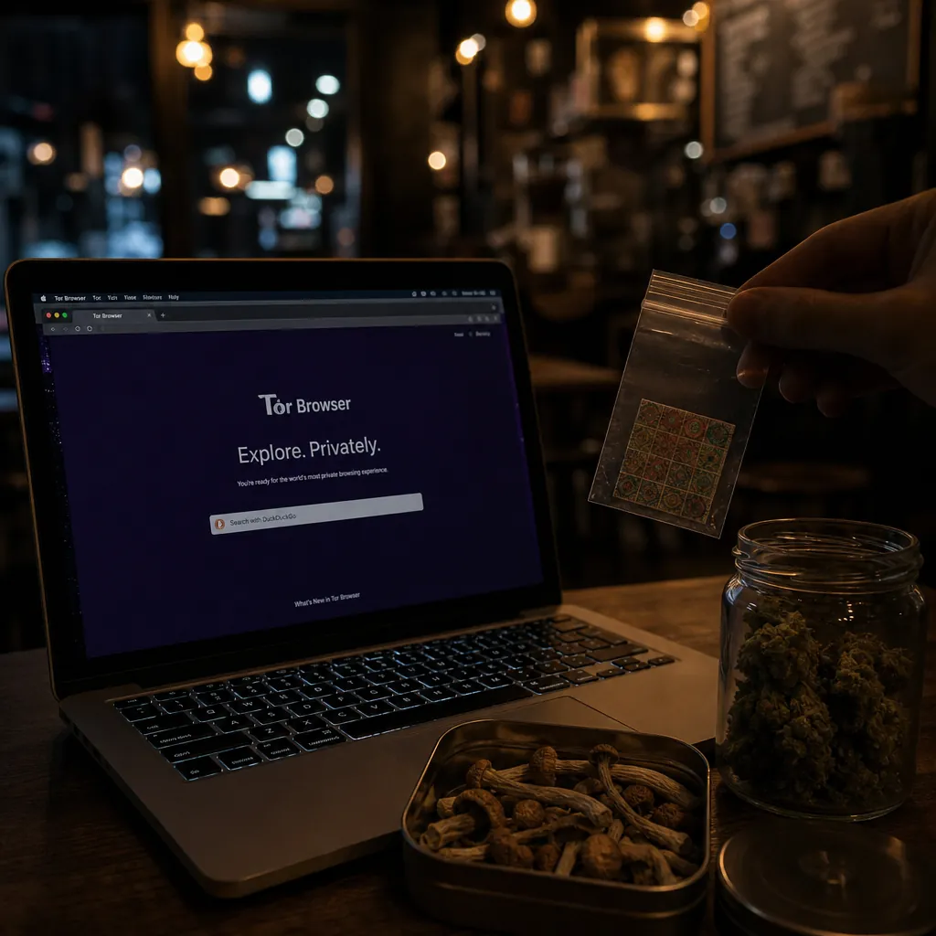 Darkmarket interface preview