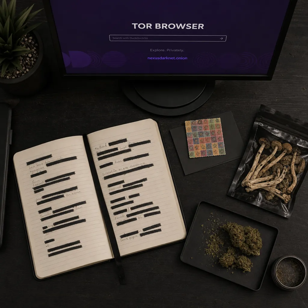 Darknet market interface preview