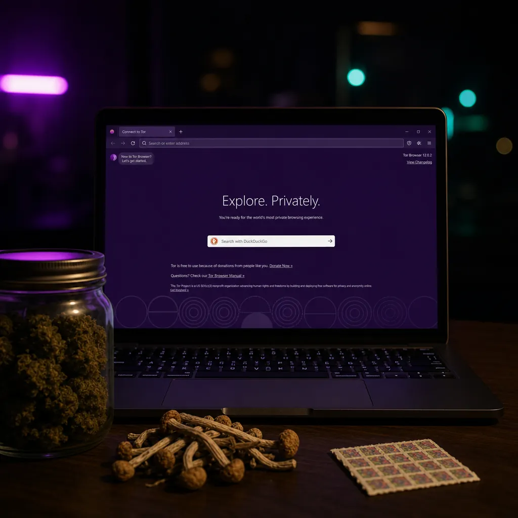 Darknet marketplace interface preview